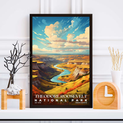 Theodore Roosevelt National Park Poster | S06