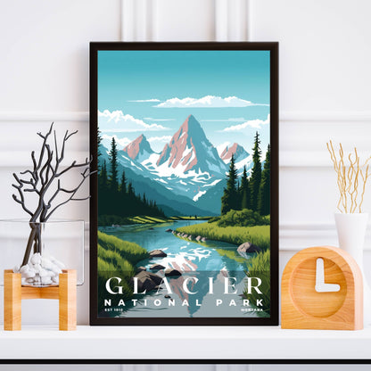 Glacier National Park Poster | S03