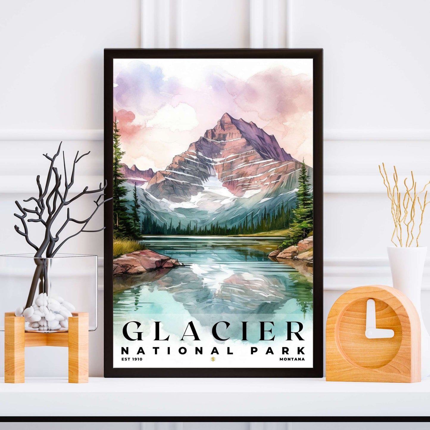 Glacier National Park Poster | S04