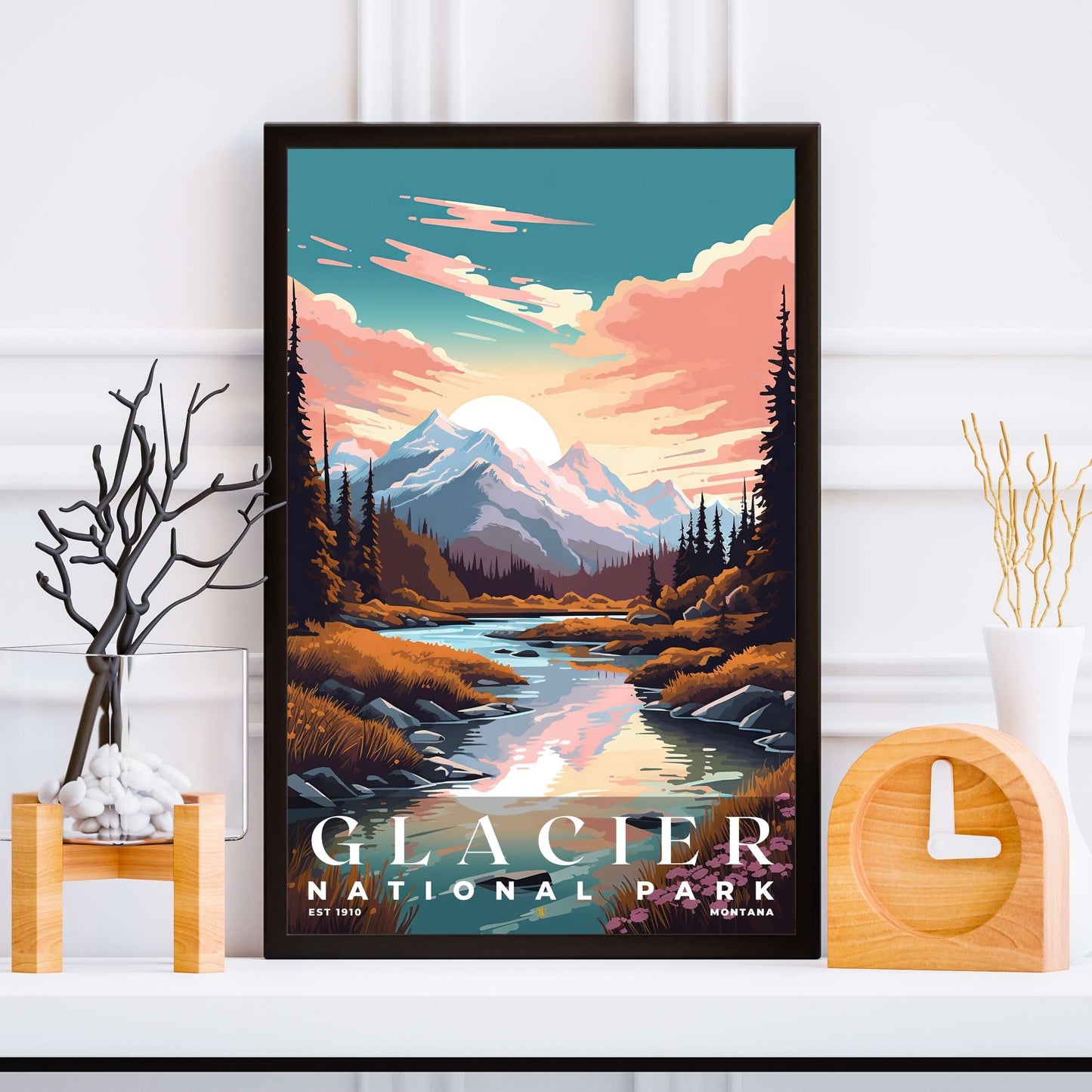 Glacier National Park Poster | S05