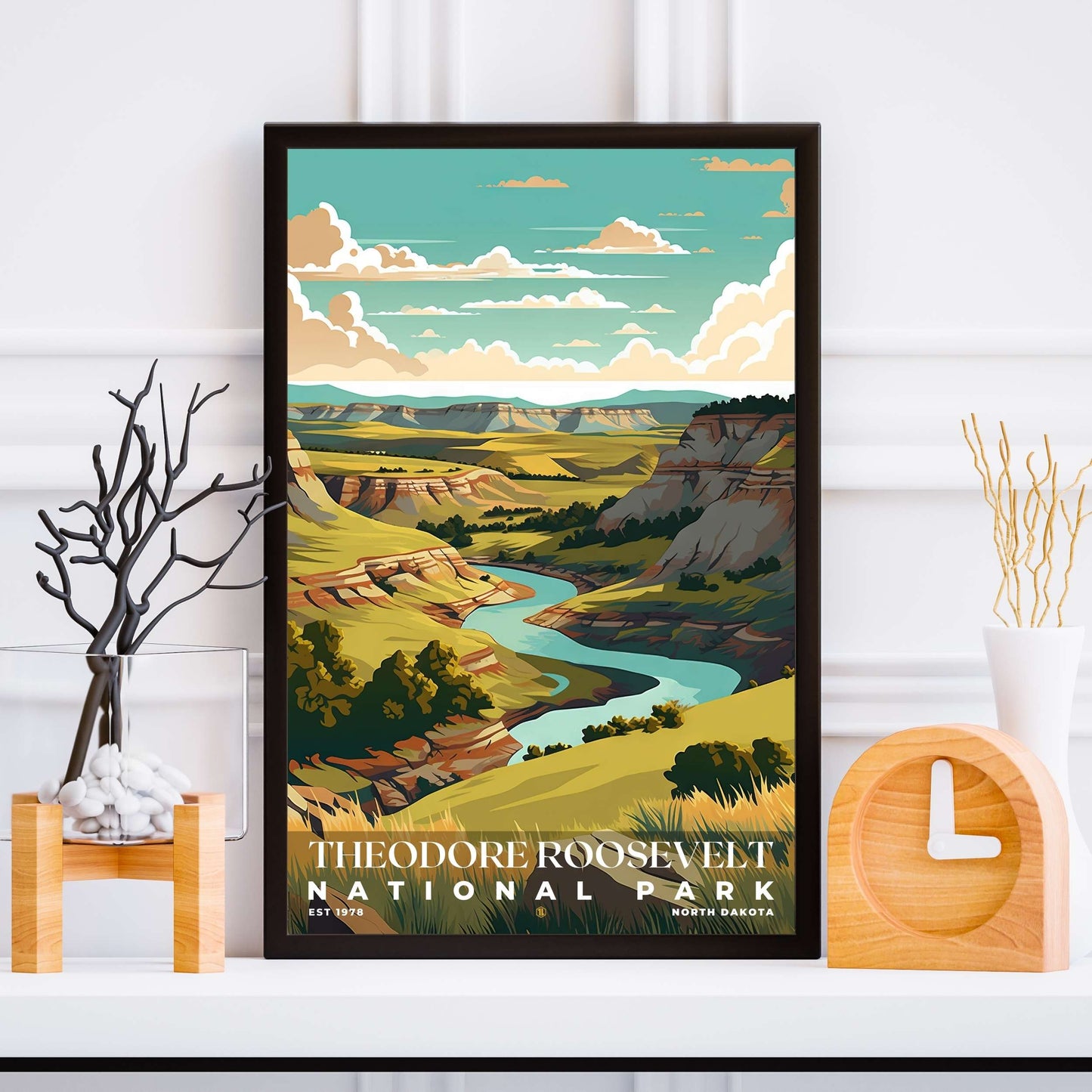 Theodore Roosevelt National Park Poster | S05