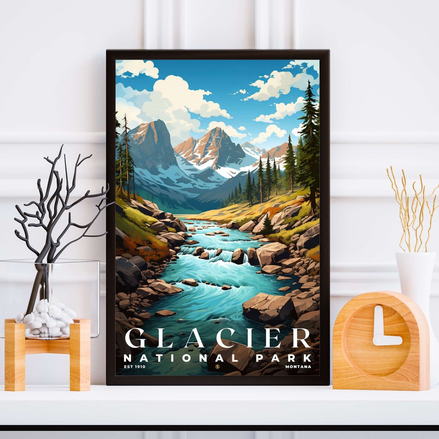 Glacier National Park Poster | S07