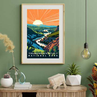 Theodore Roosevelt National Park Poster | S01