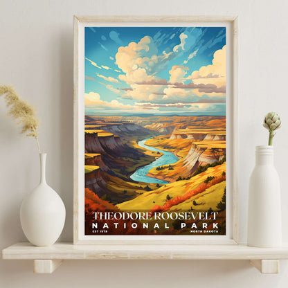 Theodore Roosevelt National Park Poster | S06