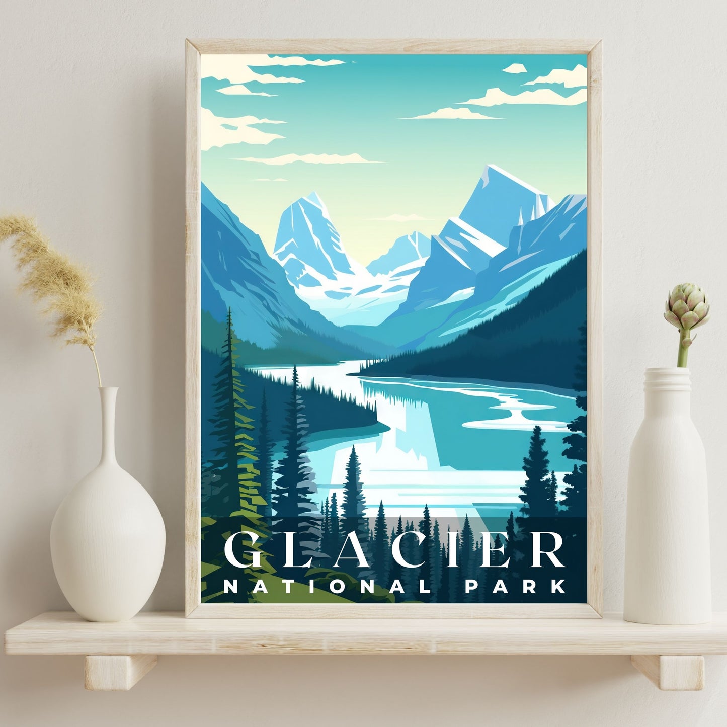 Glacier National Park Poster | S01