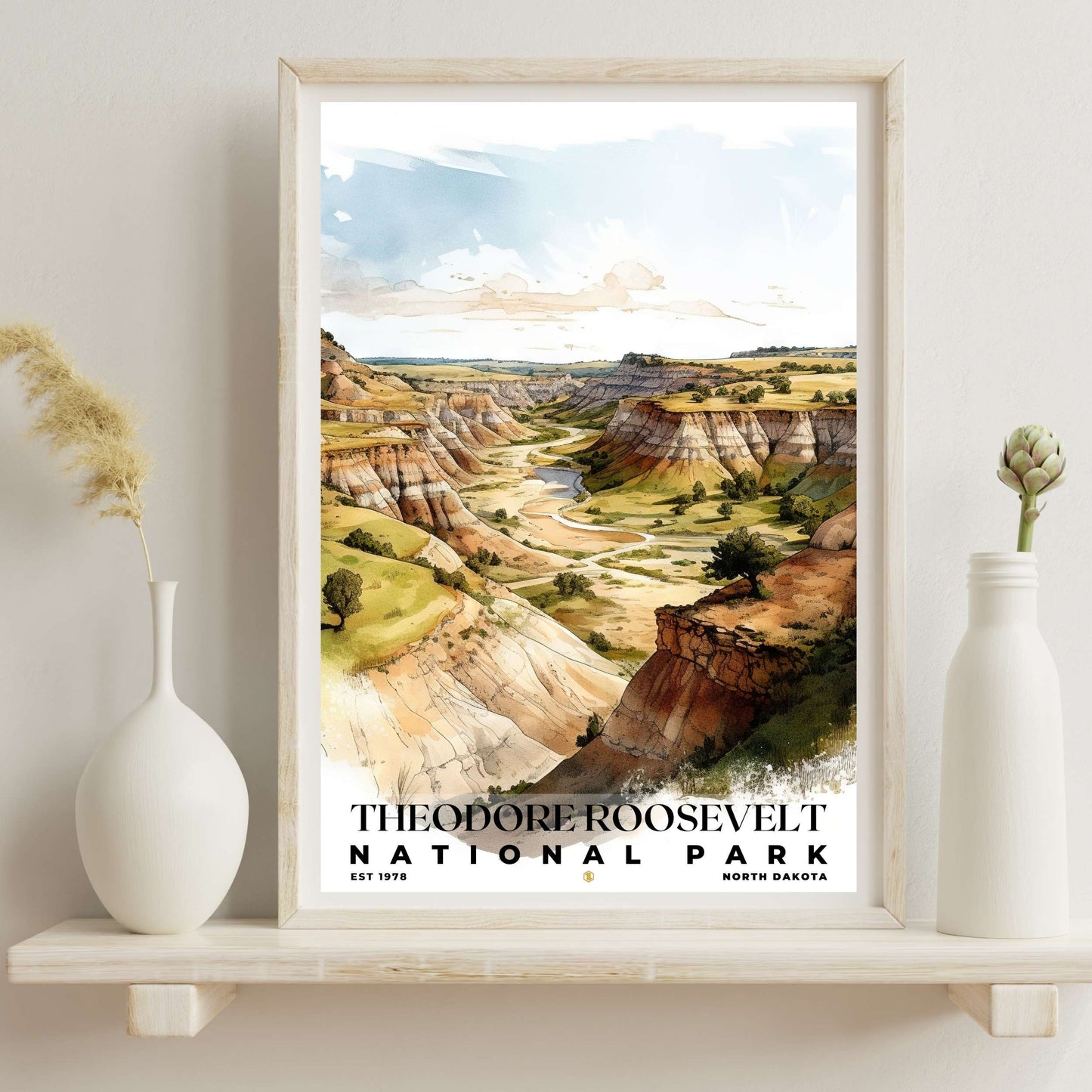 Theodore Roosevelt National Park Poster | S04