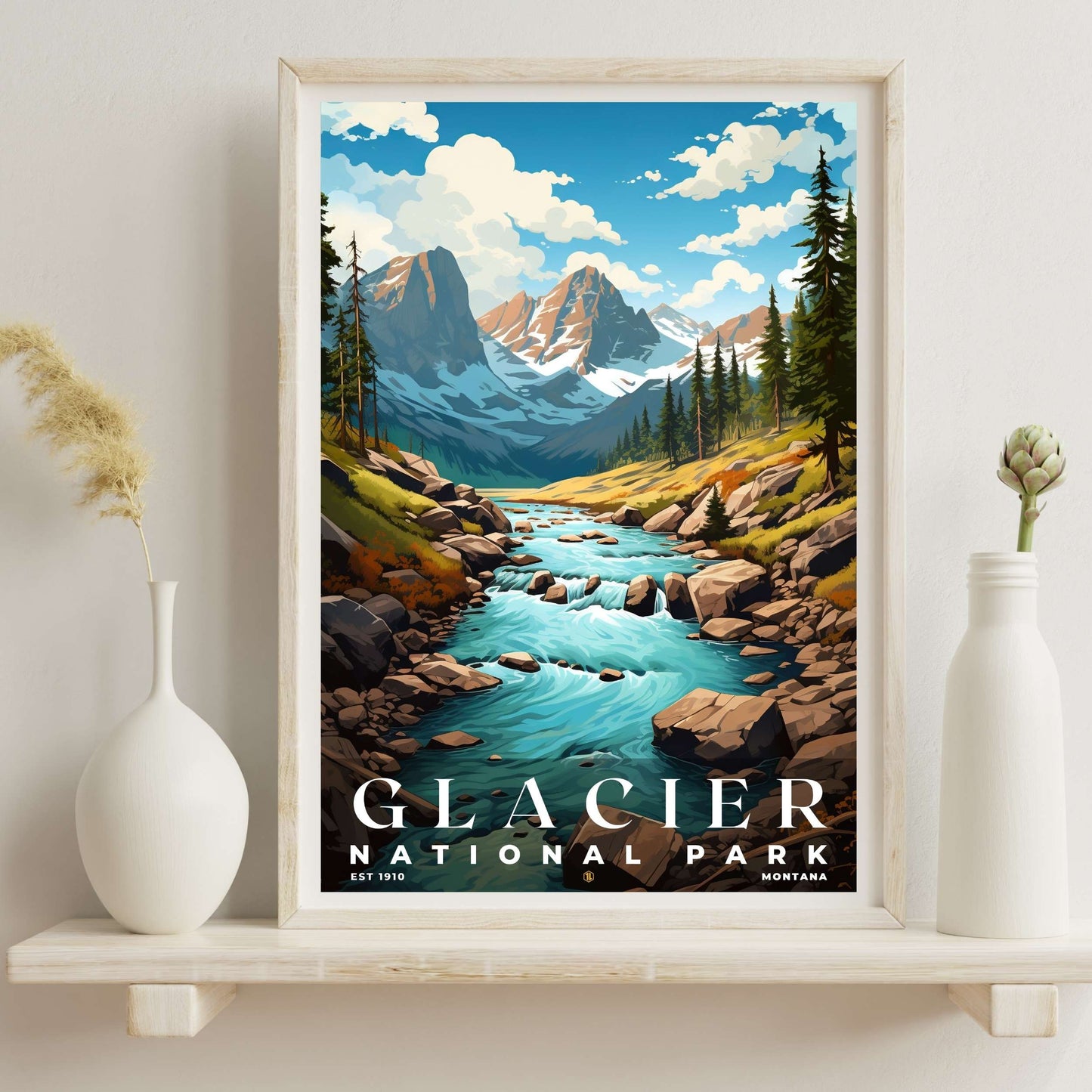 Glacier National Park Poster | S07