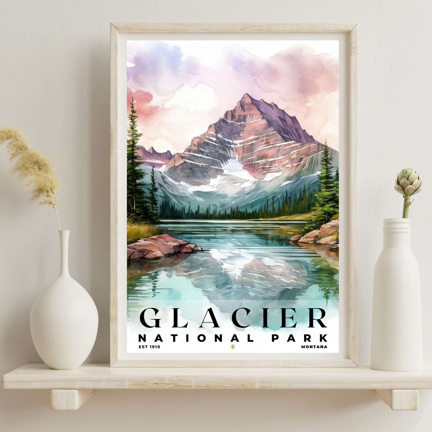 Glacier National Park Poster | S04