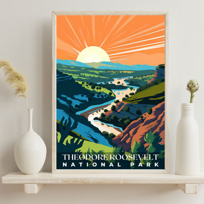 Theodore Roosevelt National Park Poster | S01