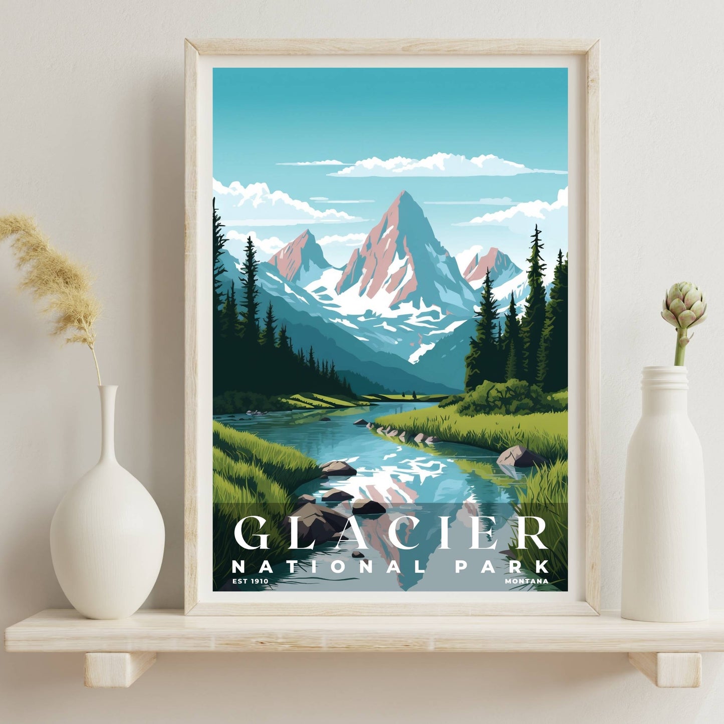 Glacier National Park Poster | S03