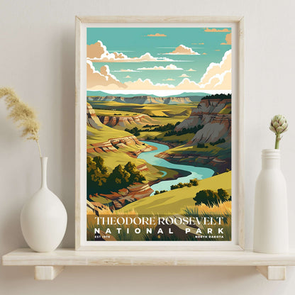 Theodore Roosevelt National Park Poster | S05