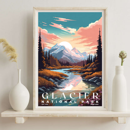 Glacier National Park Poster | S05