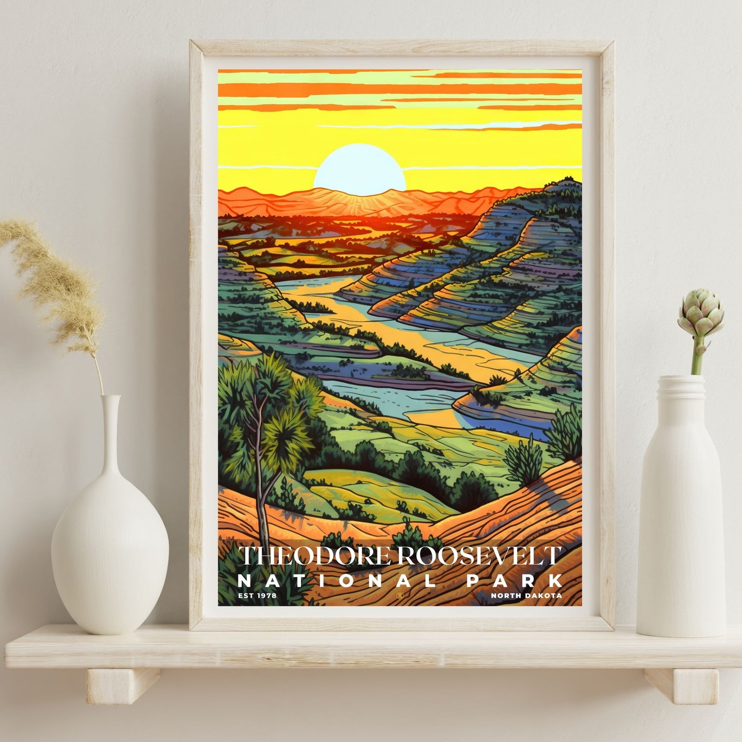 Theodore Roosevelt National Park Poster | S02