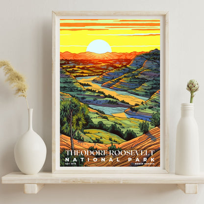 Theodore Roosevelt National Park Poster | S02