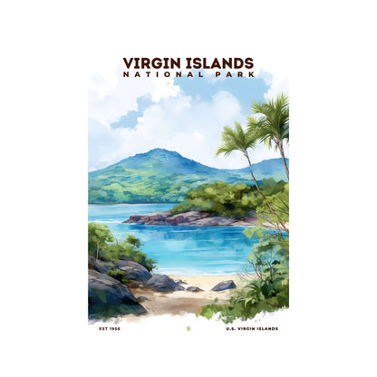 Virgin Islands National Park Poster | S08