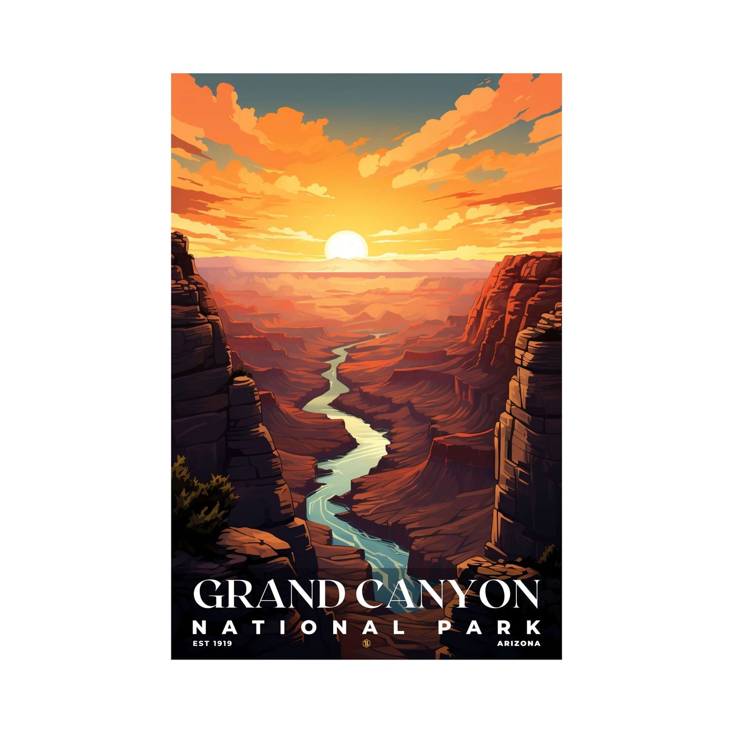 Grand Canyon National Park Poster | S07