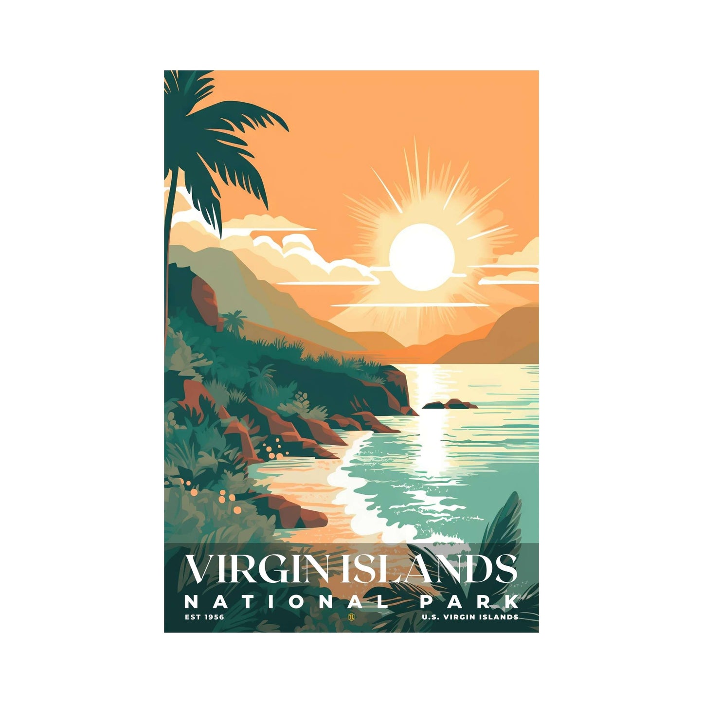 Virgin Islands National Park Poster | S05