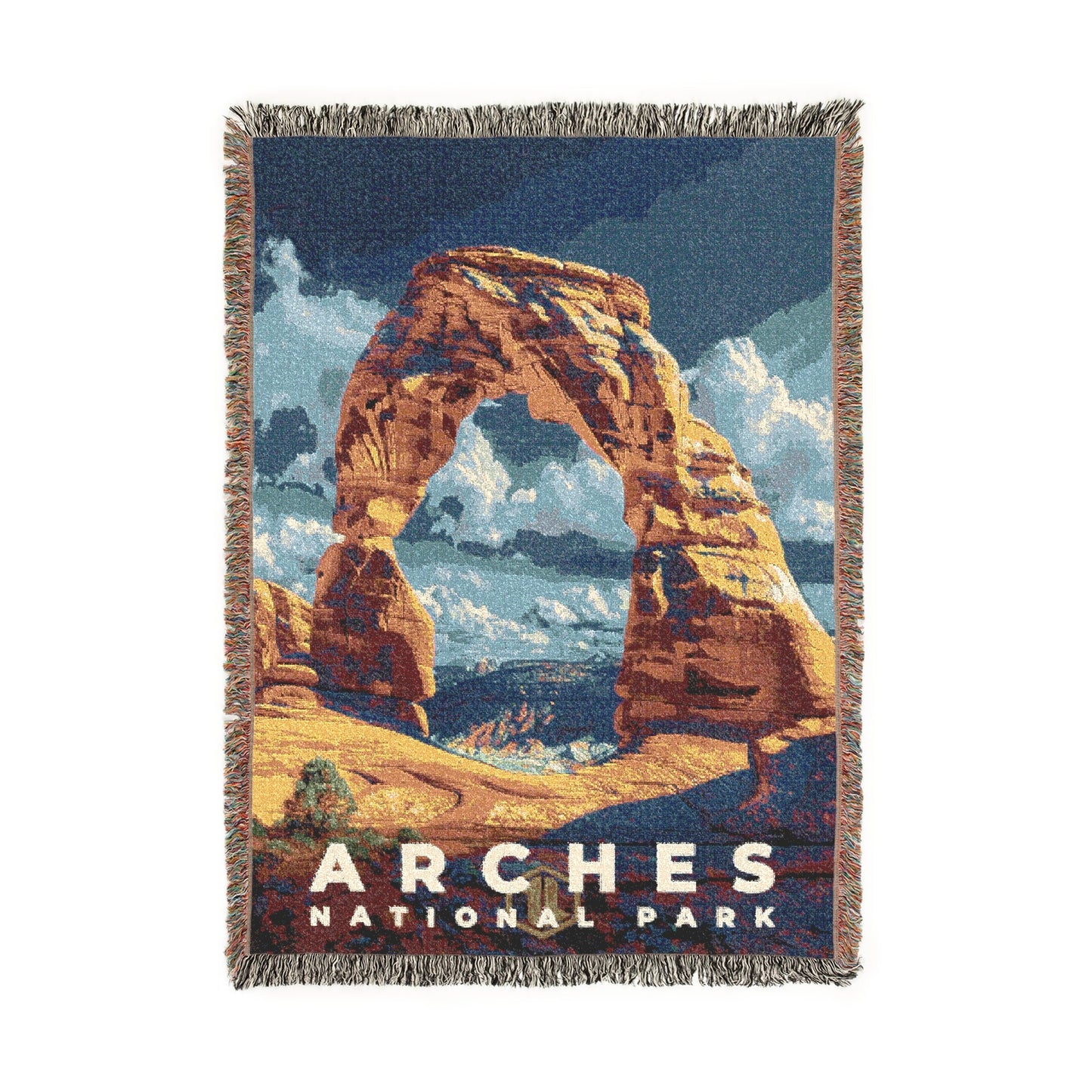Arches National Park Woven Blanket | S13