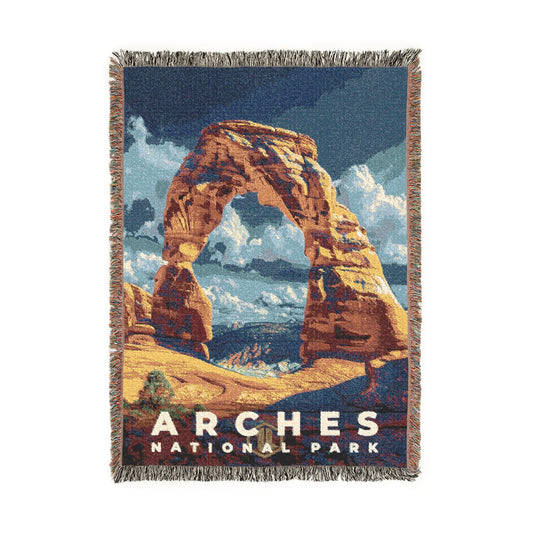 Arches National Park Woven Blanket | S13