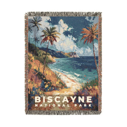 Biscayne National Park Woven Blanket | S14