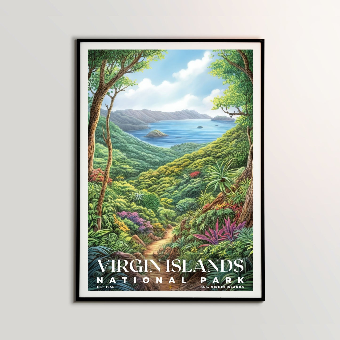 Virgin Islands National Park Poster | S02