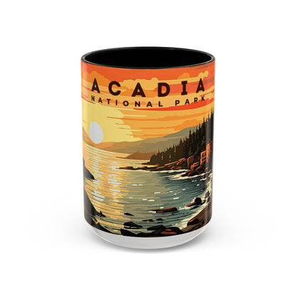 Acadia National Park Mug | Accent Coffee Mug (11, 15oz)