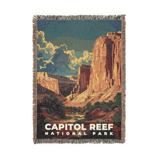 Capitol Reef National Park Woven Blanket | S11