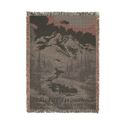 Wrangell-St. Elias National Park Woven Blanket | S17