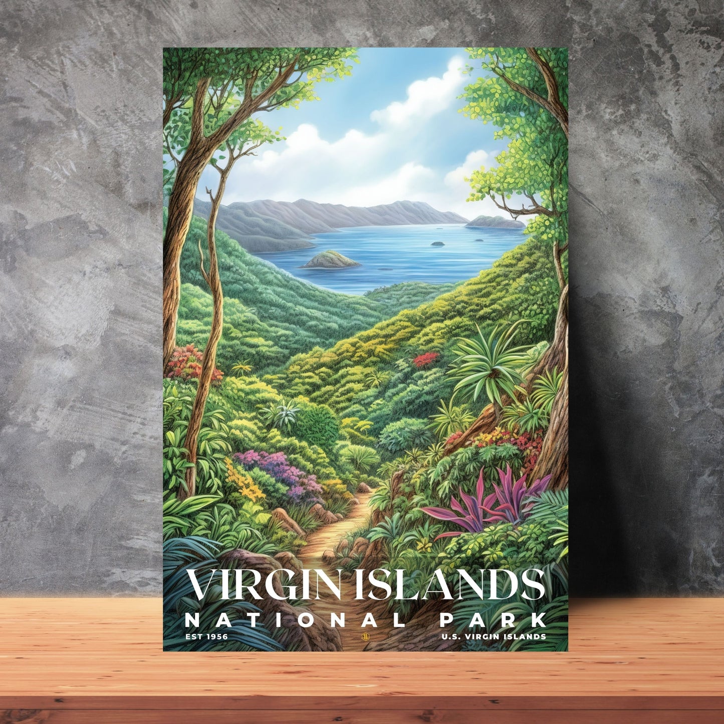 Virgin Islands National Park Poster | S02