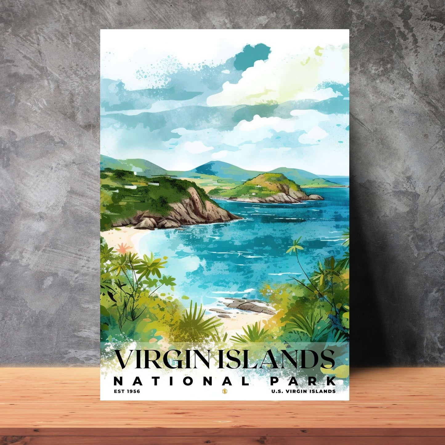 Virgin Islands National Park Poster | S04