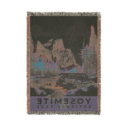 Yosemite National Park Woven Blanket | S08