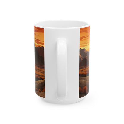 Death Valley National Park Mug | White Ceramic Mug (11oz, 15oz)