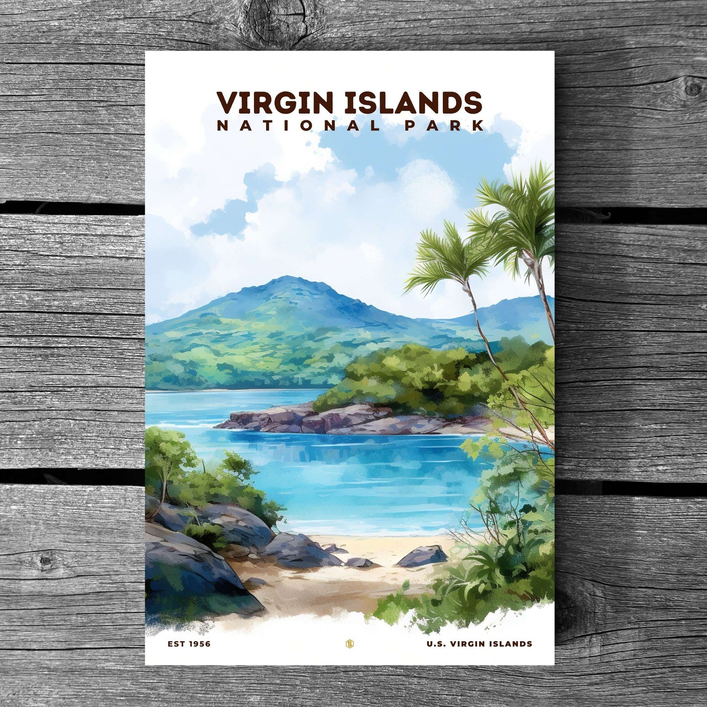 Virgin Islands National Park Poster | S08