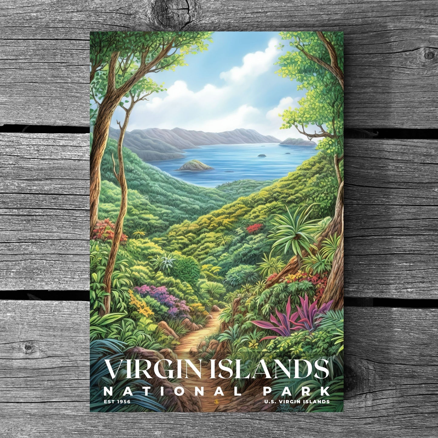 Virgin Islands National Park Poster | S02