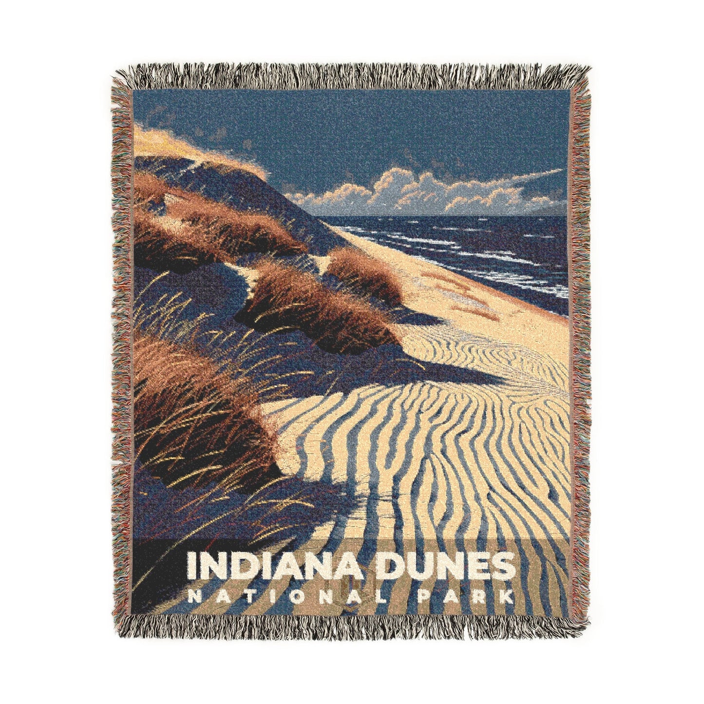 Indiana Dunes National Park Woven Blanket | S19