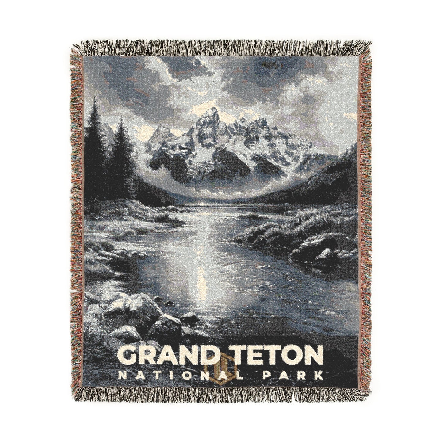 Grand Teton National Park Woven Blanket | S15
