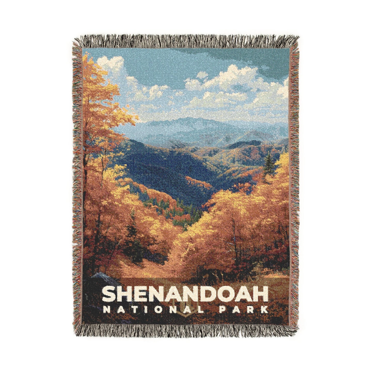 Shenandoah National Park Woven Blanket | S13