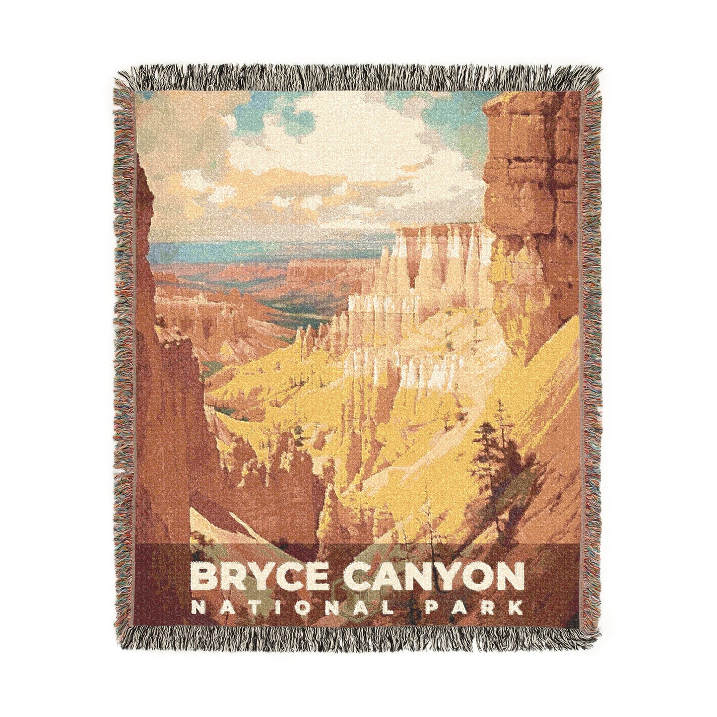 Bryce Canyon National Park Woven Blanket | S06