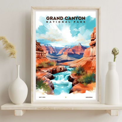 Grand Canyon National Park Poster | S08