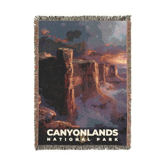 Canyonlands National Park Woven Blanket | S12