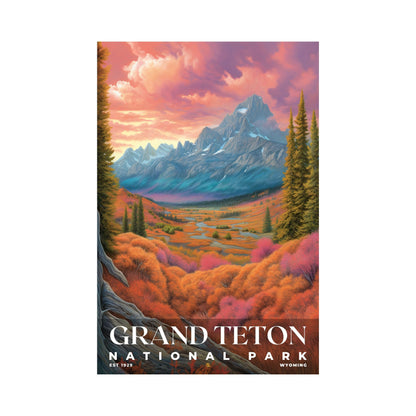 Grand Teton National Park Poster | S02