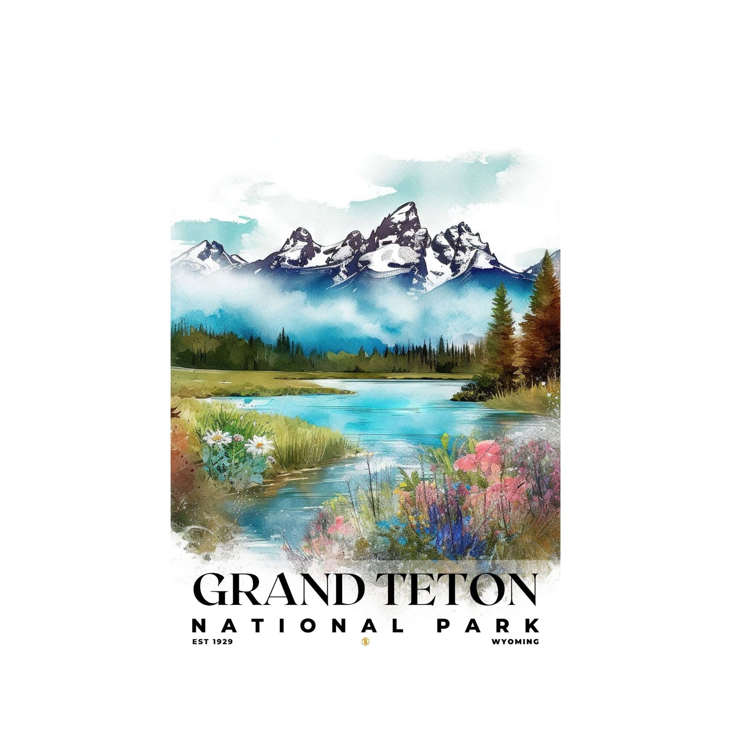 Grand Teton National Park Poster | S04