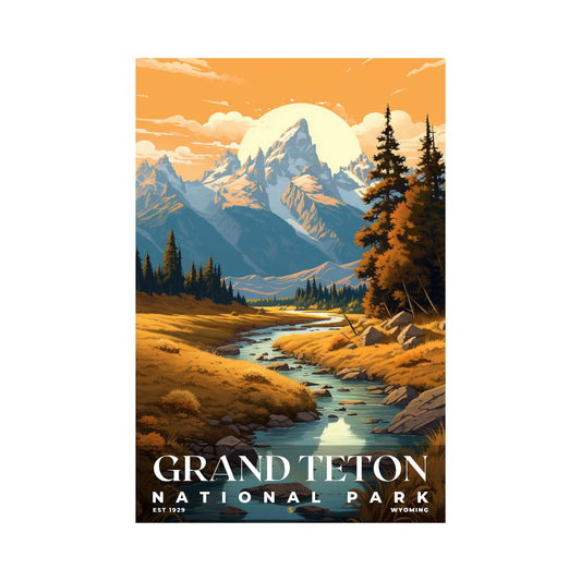 Grand Teton National Park Poster | S07