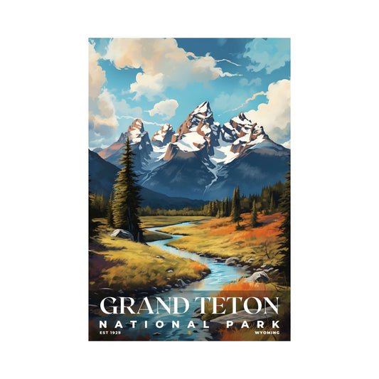 Grand Teton National Park Poster | S06