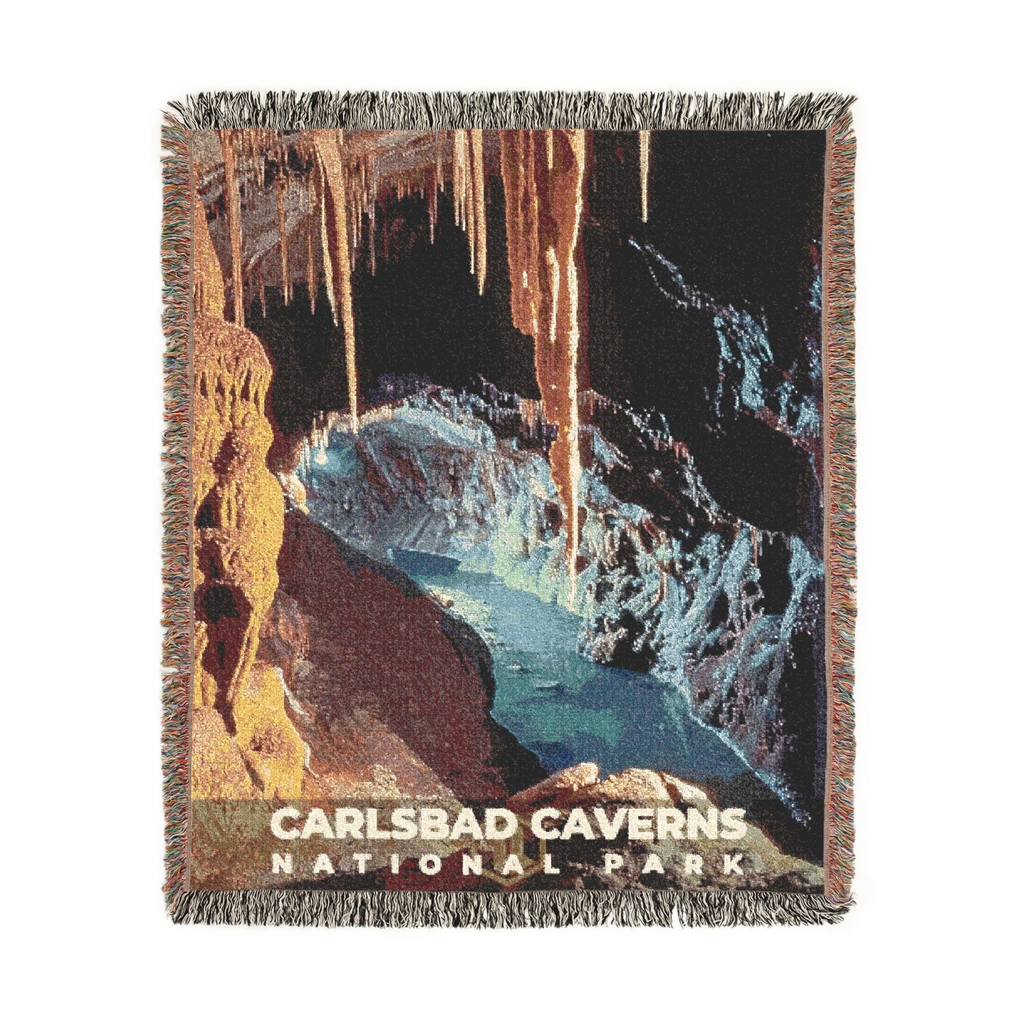 Carlsbad Caverns National Park Woven Blanket | S16