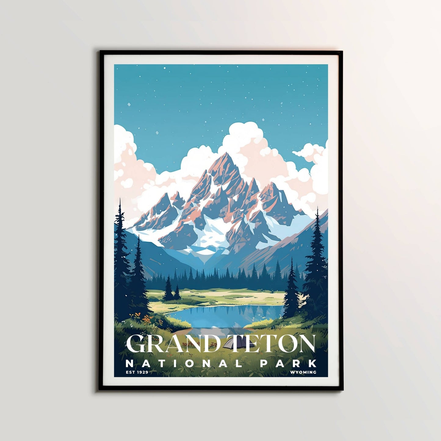 Grand Teton National Park Poster | S03