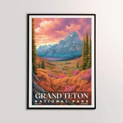 Grand Teton National Park Poster | S02