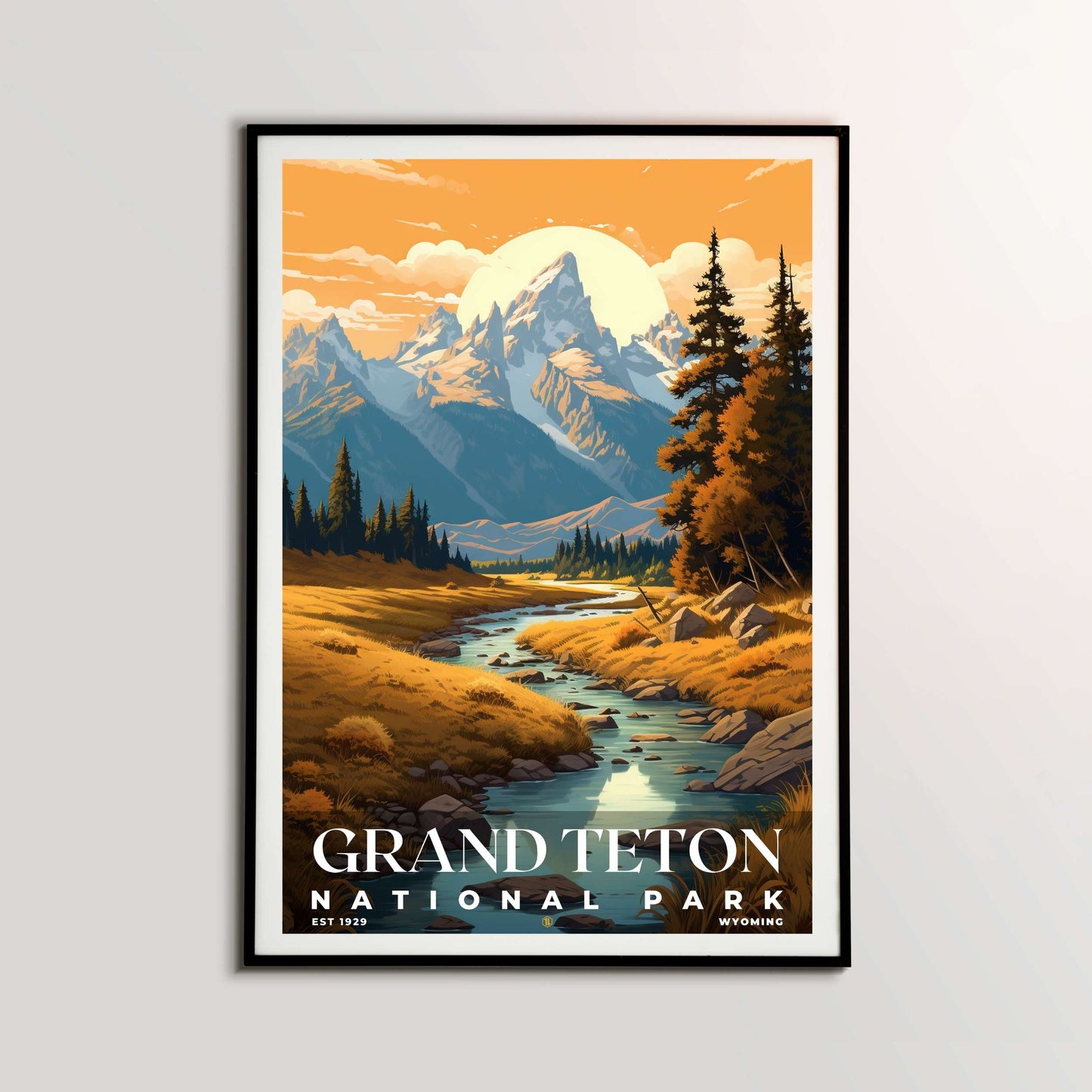 Grand Teton National Park Poster | S07