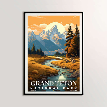 Grand Teton National Park Poster | S07