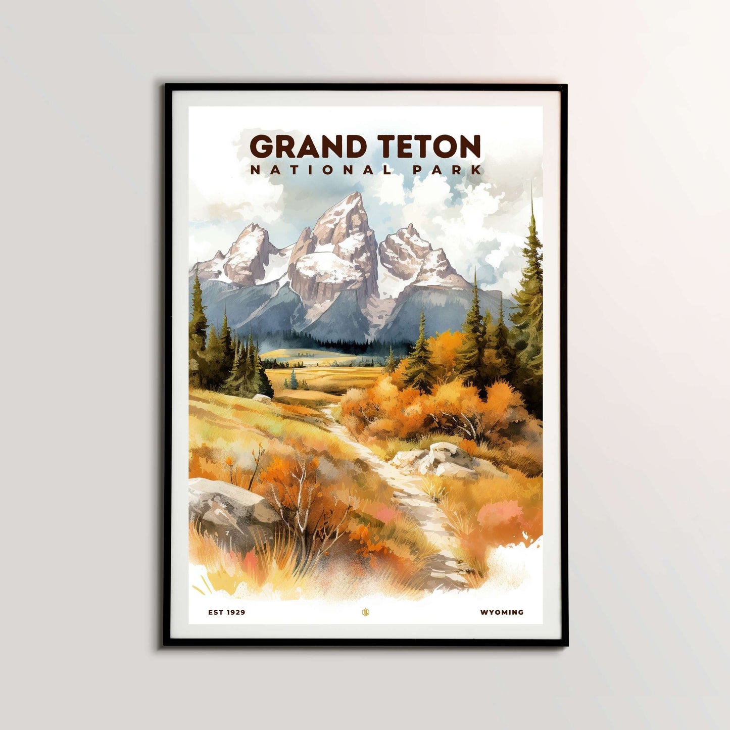 Grand Teton National Park Poster | S08